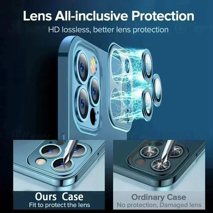 High Quality Plating Clear Phone Case
