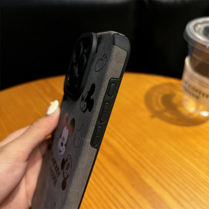 Cartoon Shockproof Lens Protection Full Phone Case