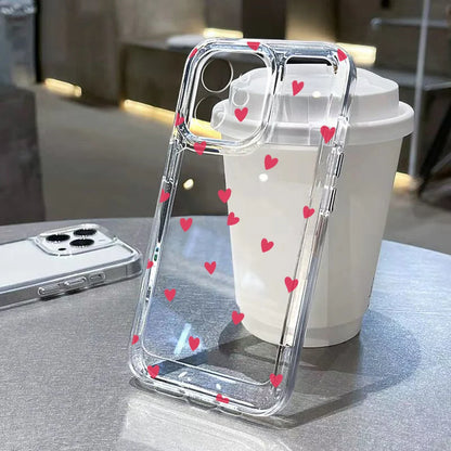 Cute Cartoon Love Heart Phone Case