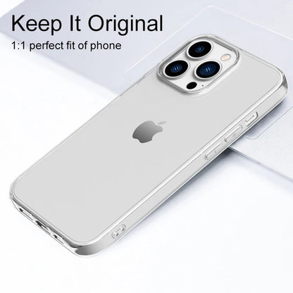 Ultra-Thin Clear Silicone Case – Lightweight & Protective for iPhone
