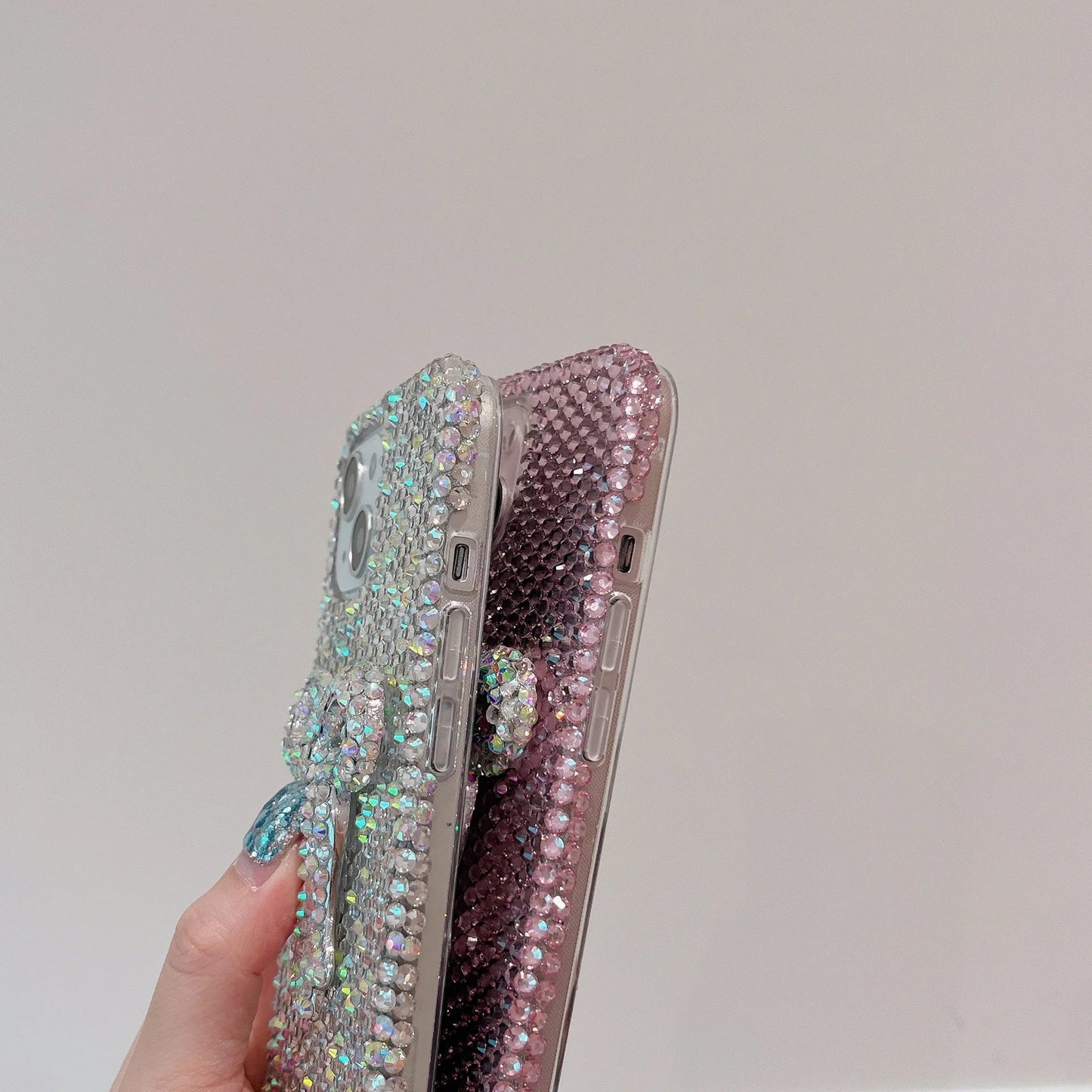 Luxury Full Diamond Bow Case Sparkling Cute Phone Case