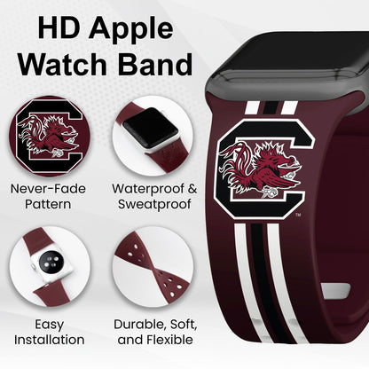 South Carolina Gamecocks HD Apple Watch Band