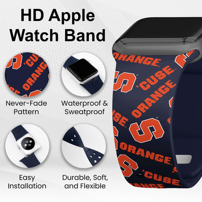 Syracuse Orange HD Apple Watch Band
