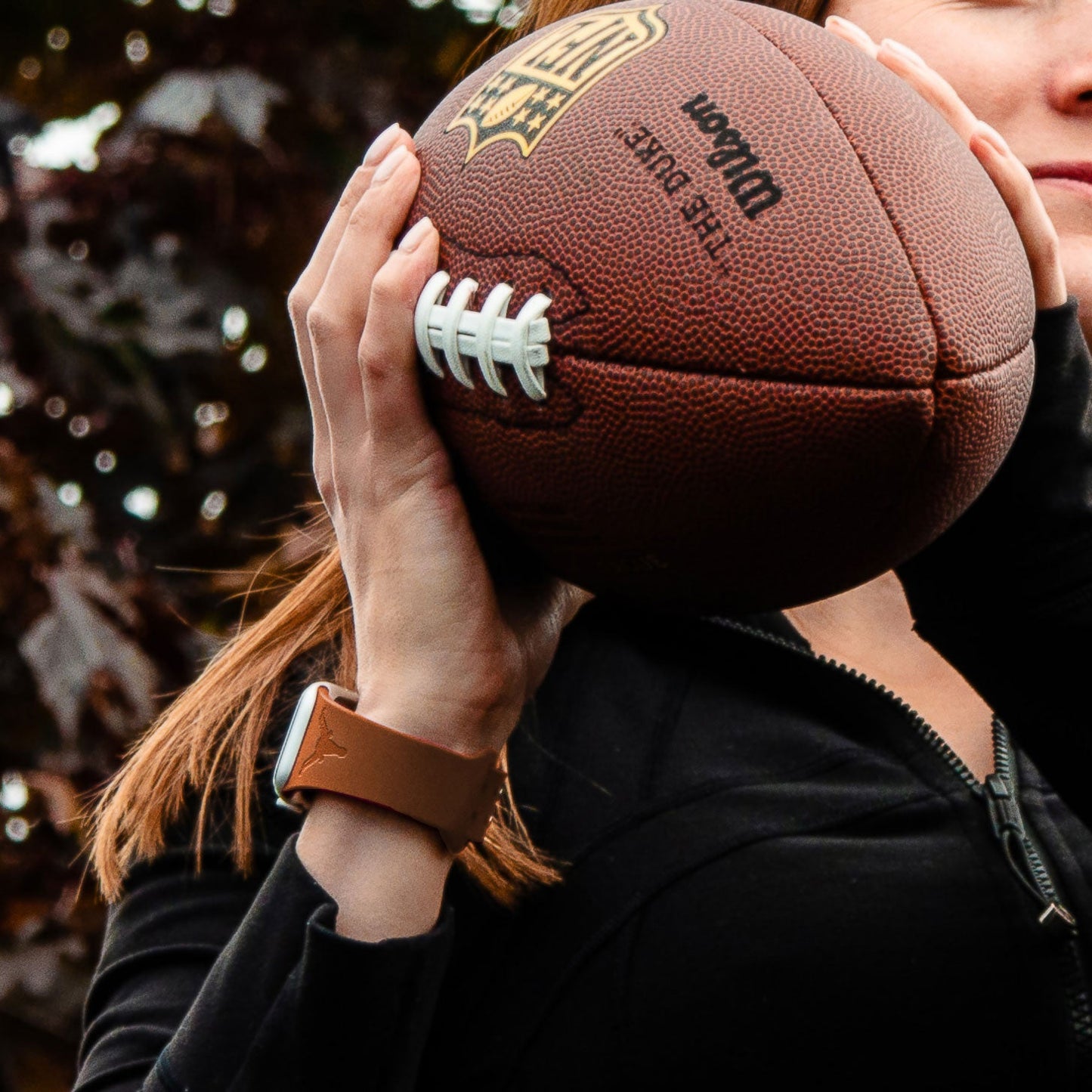 Texas Longhorns Engraved Apple Watch Band