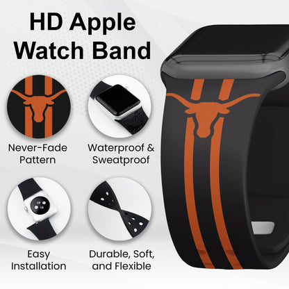Texas Longhorns HD Apple Watch Band