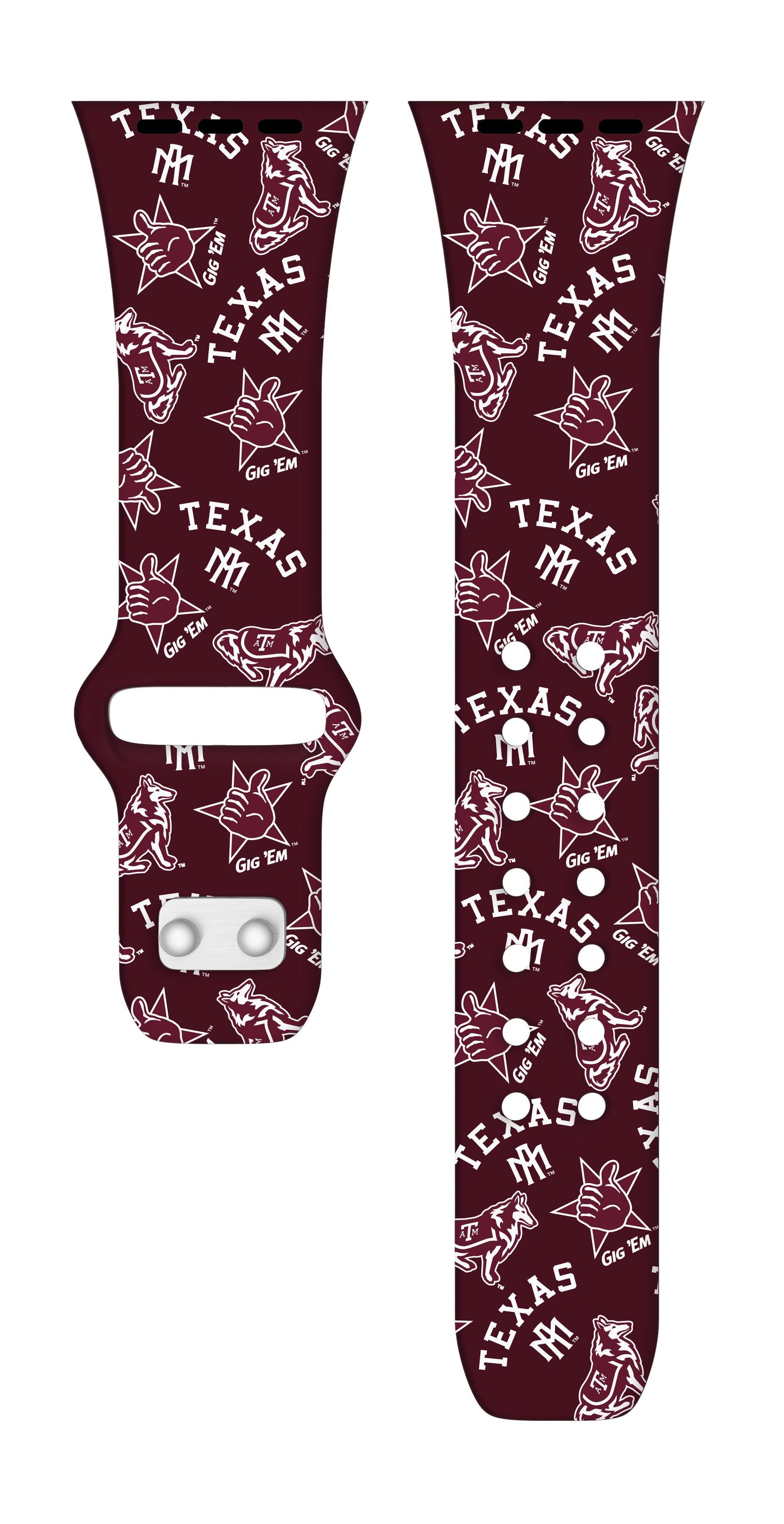 Texas A&M Aggies HD Apple Watch Band
