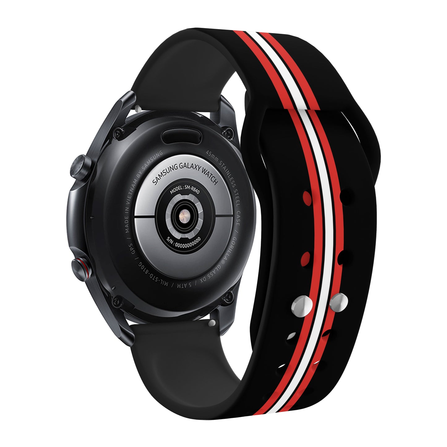 Texas Tech Red Raiders HD Watchband for Samsung, Garmin, Fossil, and More for Samsung, Garmin, Fossil, and More