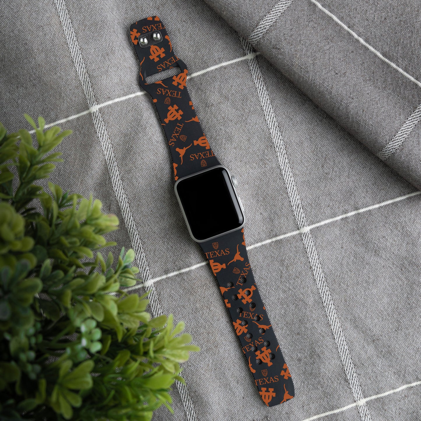 Texas Longhorns HD Apple Watch Band