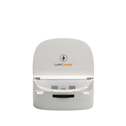 Lumicharge UD- iPhone 16, 15, 14, 13, 12, X and Android Charger - Adjustable Fast Wireless Charger