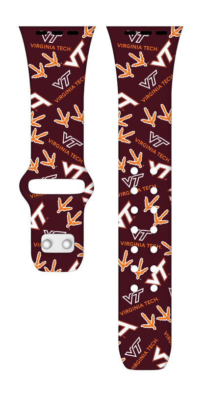 Virginia Tech Hokies HD Apple Watch Band