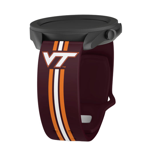 Virginia Tech Hokies HD Watchband for Samsung, Garmin, Fossil, and More for Samsung, Garmin, Fossil, and More