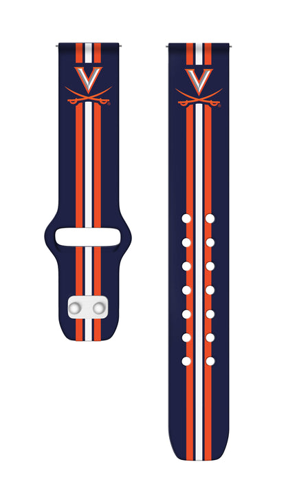 Virginia Cavaliers HD Watchband for Samsung, Garmin, Fossil, and More for Samsung, Garmin, Fossil, and More