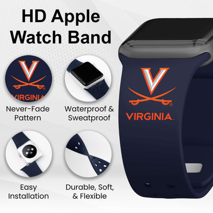 Virginia Cavaliers HD Apple Watch Band