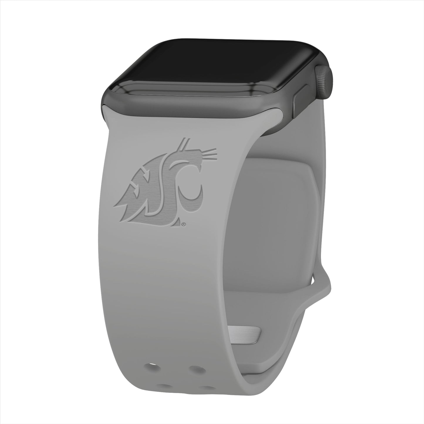 Washington State Cougars Engraved Apple Watch Band