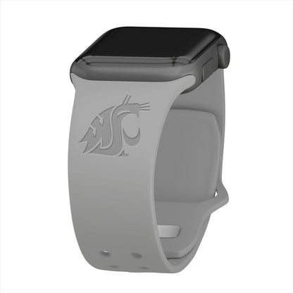 Washington State Cougars Engraved Apple Watch Band