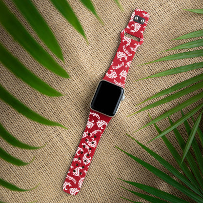 Washington State Cougars HD Apple Watch Band