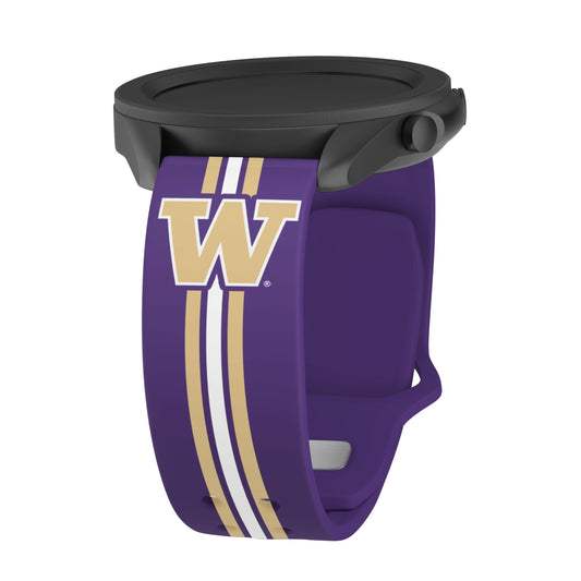 Washington Huskies HD Watchband for Samsung, Garmin, Fossil, and More for Samsung, Garmin, Fossil, and More