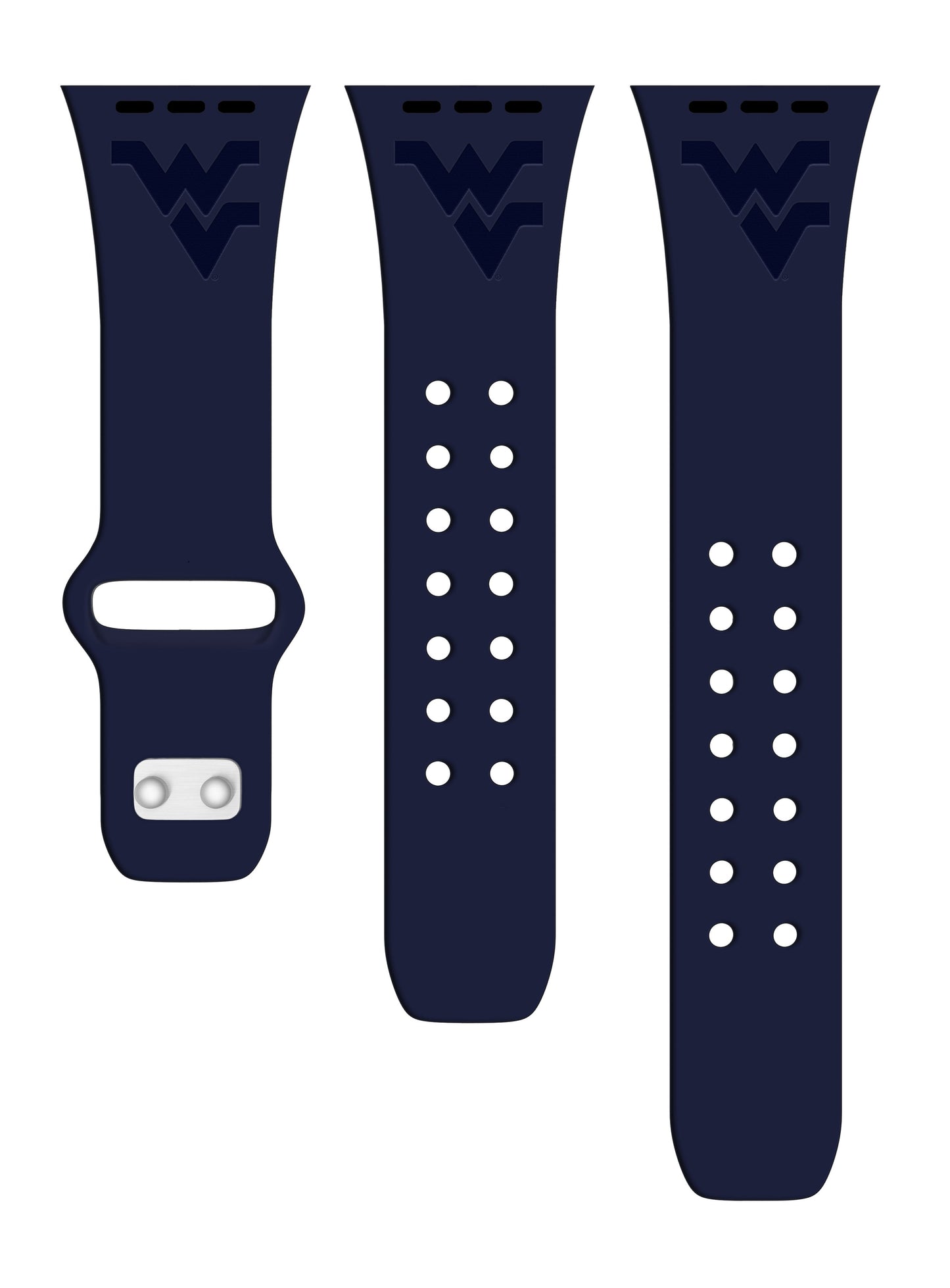West Virginia Mountaineers Engraved Apple Watch Band