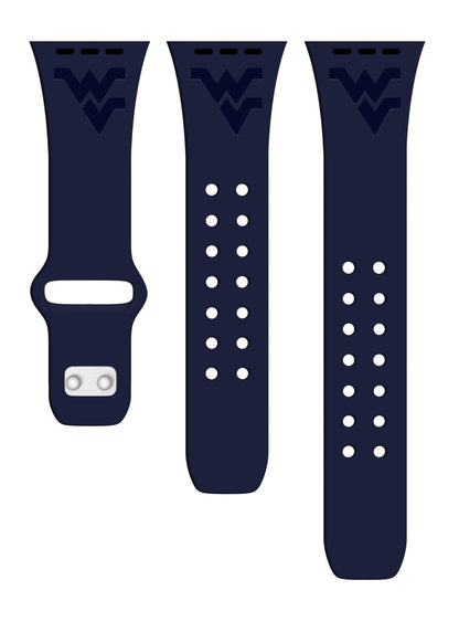 West Virginia Mountaineers Engraved Apple Watch Band