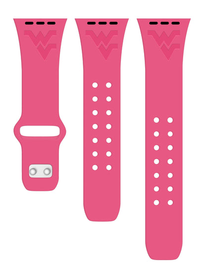 West Virginia Mountaineers Engraved Apple Watch Band