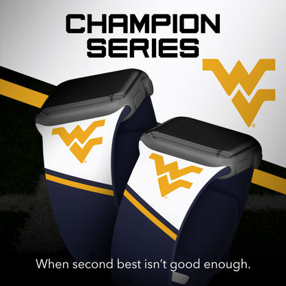 West Virginia Mountaineers HD Apple Watch Band