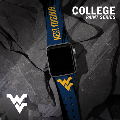 West Virginia Mountaineers HD Apple Watch Band