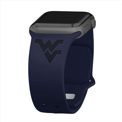 West Virginia Mountaineers Engraved Apple Watch Band