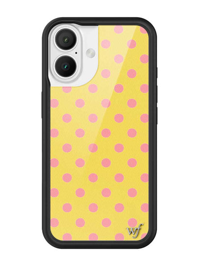 Polka Dot | Yellow and Pink iPhone Case