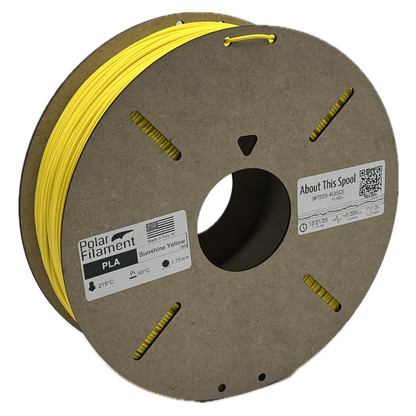 Sunshine Yellow PLA - 1kg 1.75mm