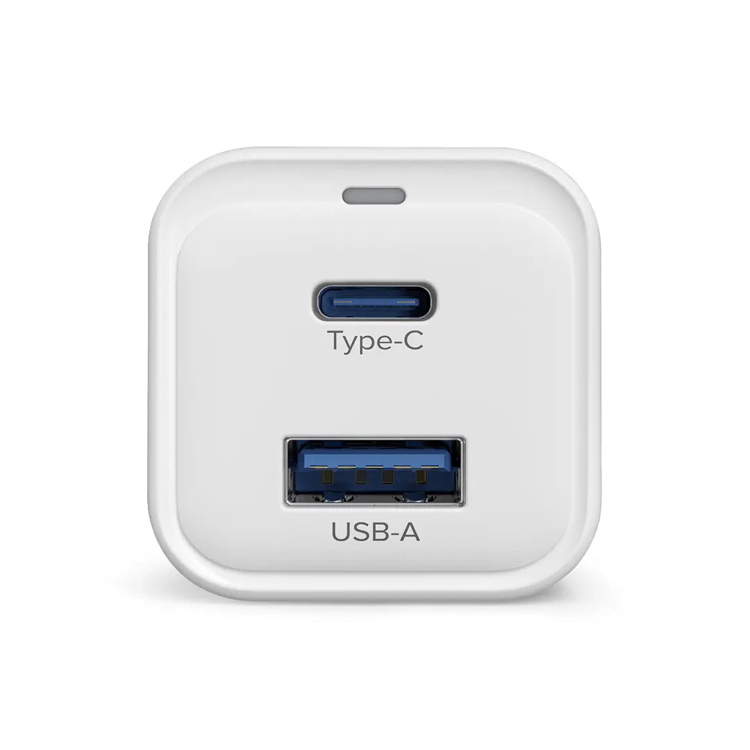 ZIKE Z1333 35W GaN USB-C + USB-A Dual-Port Wall Charger