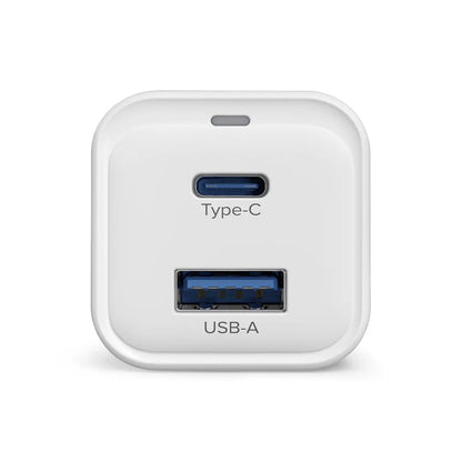 ZIKE Z1333 35W GaN USB-C + USB-A Dual-Port Wall Charger