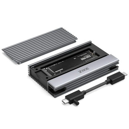 ZikeDrive Z666 USB4 40Gbps NVMe M.2 SSD Enclosure
