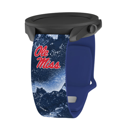 Mississippi Ole Miss Realtree HD  Watchband for Samsung, Garmin, Fossil, and More
