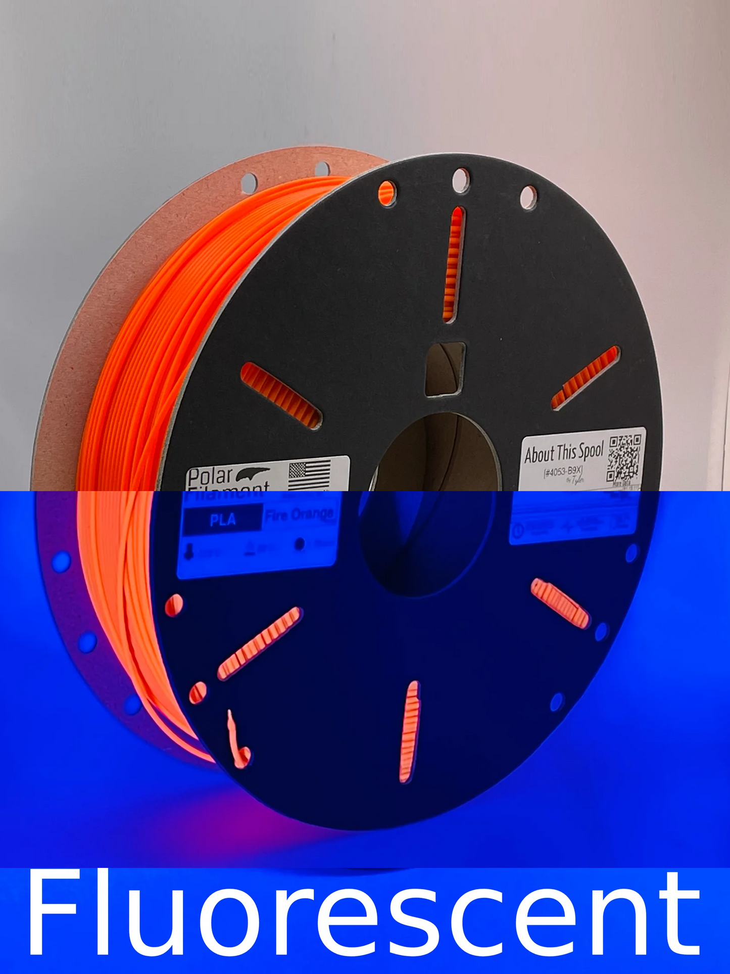 Blaze Orange PLA- 1kg 1.75mm