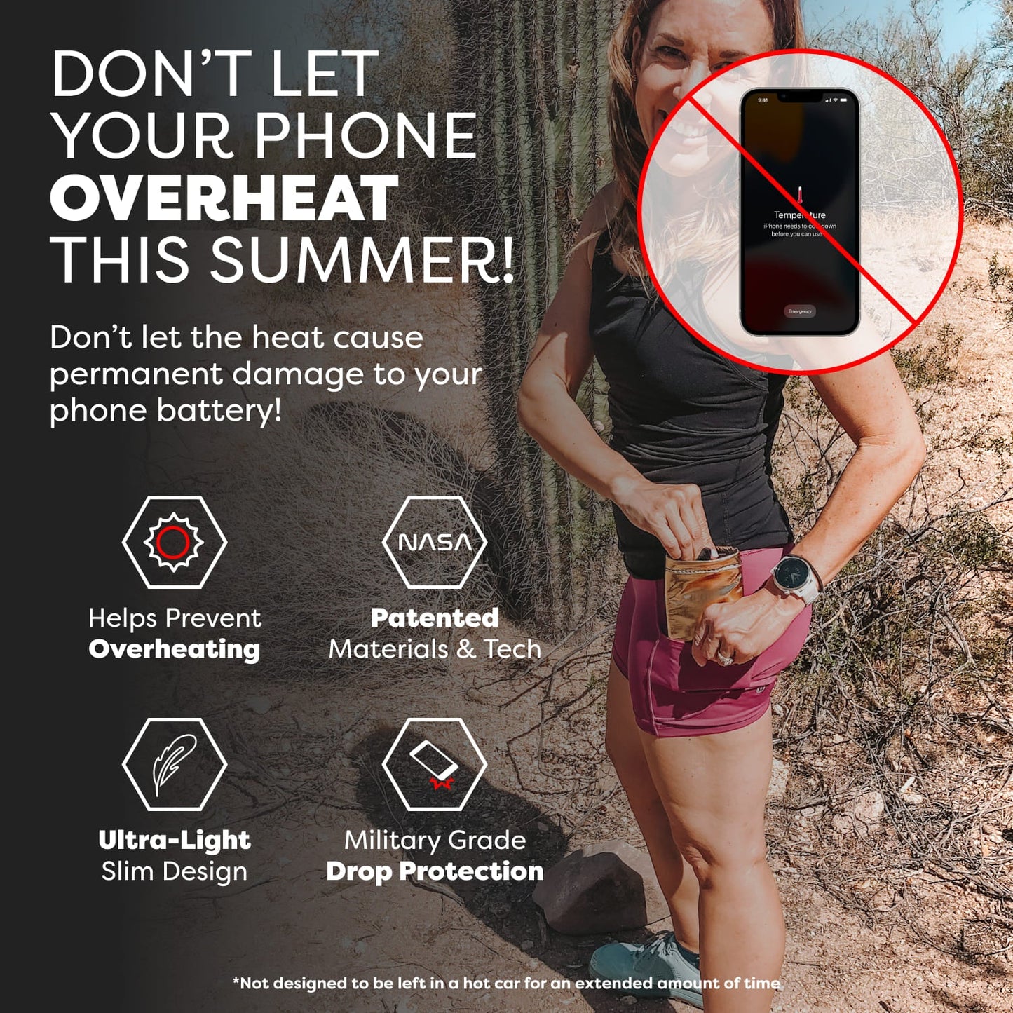 Apollo Series Thermal Phone Case - Extends Battery Life 3X