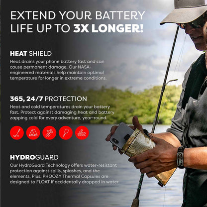 Apollo Series Thermal Phone Case - Extends Battery Life 3X