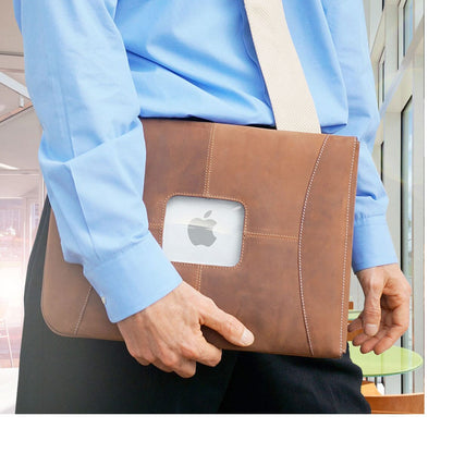 Premium Leather MacBook Pro Sleeve