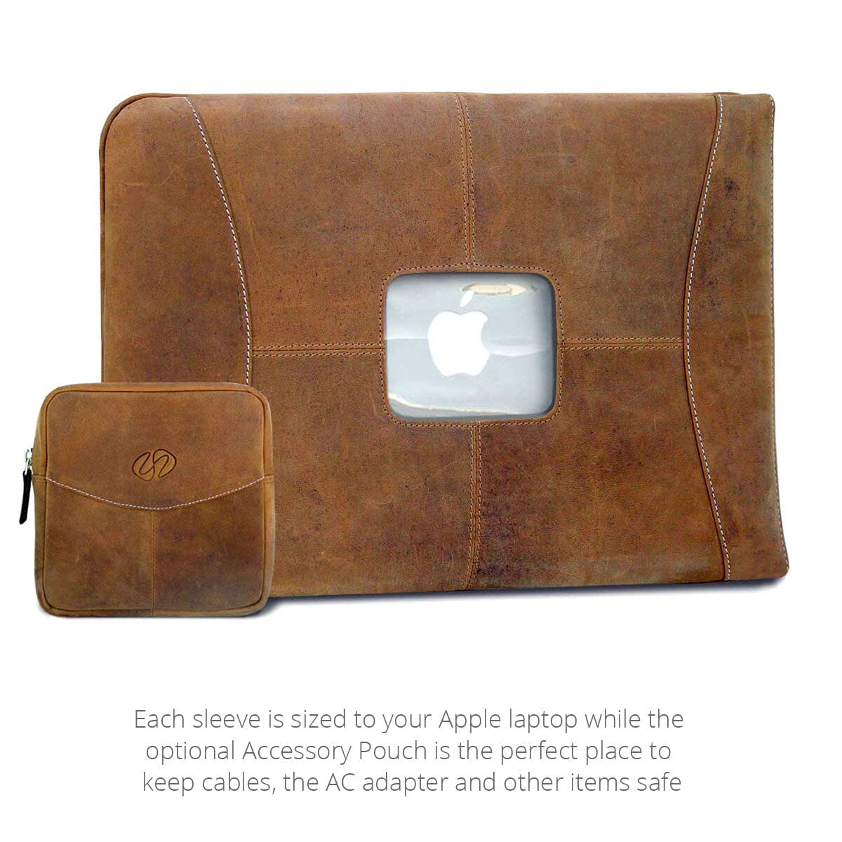 Premium Leather MacBook Pro Sleeve