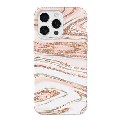 Phone Case for iPhone - Pink Gold Marble