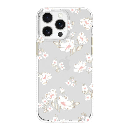 Phone Case for iPhone 15 Pro Max - White Magnolia Floral