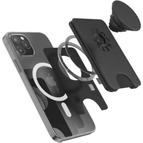 PopSockets MagSafe Phone Wallet - Black