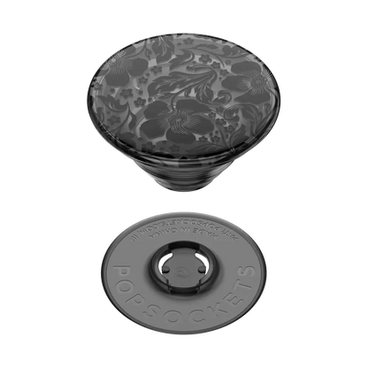 PopSockets Plant-Based Phone Grip - Black Lace