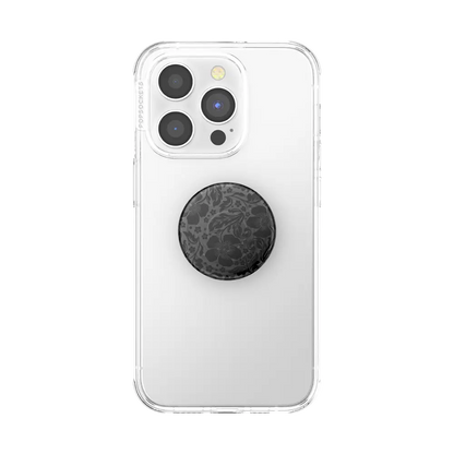 PopSockets Plant-Based Phone Grip - Black Lace