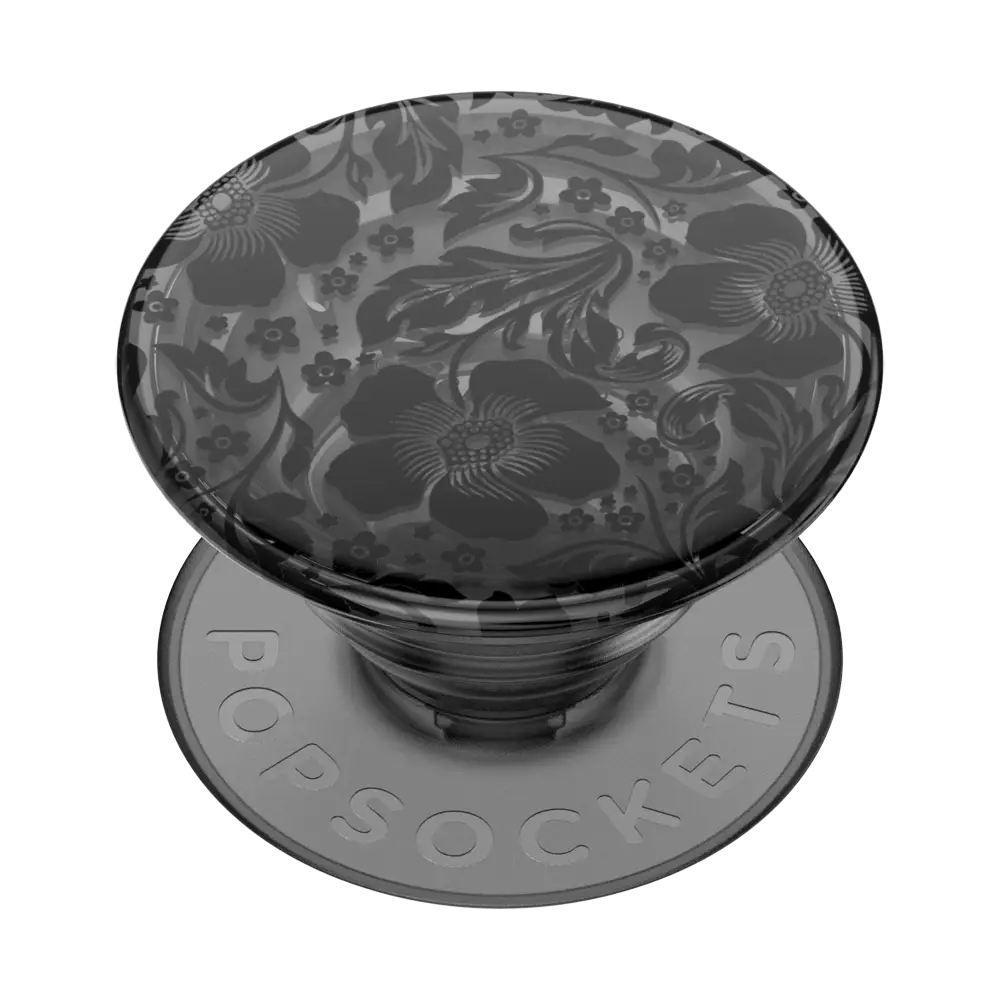 PopSockets Plant-Based Phone Grip - Black Lace