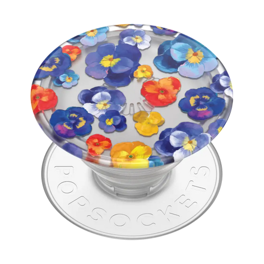 PopSockets Plant-Based Phone Grip - Pansy Raid