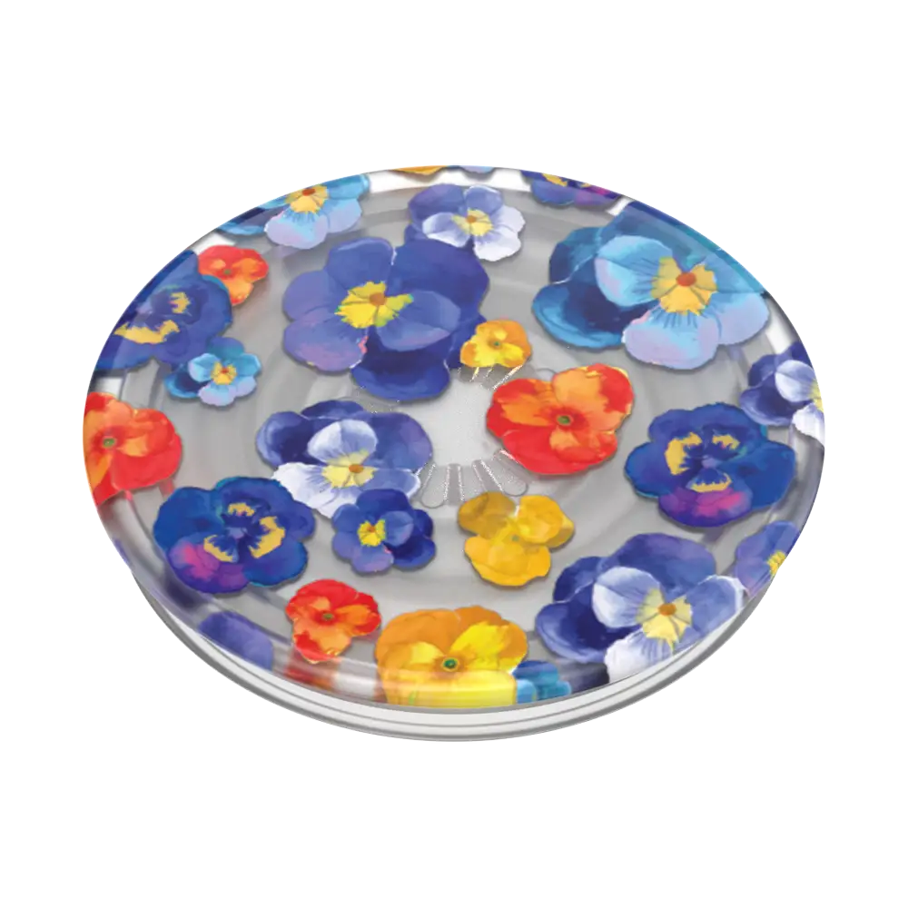 PopSockets Plant-Based Phone Grip - Pansy Raid