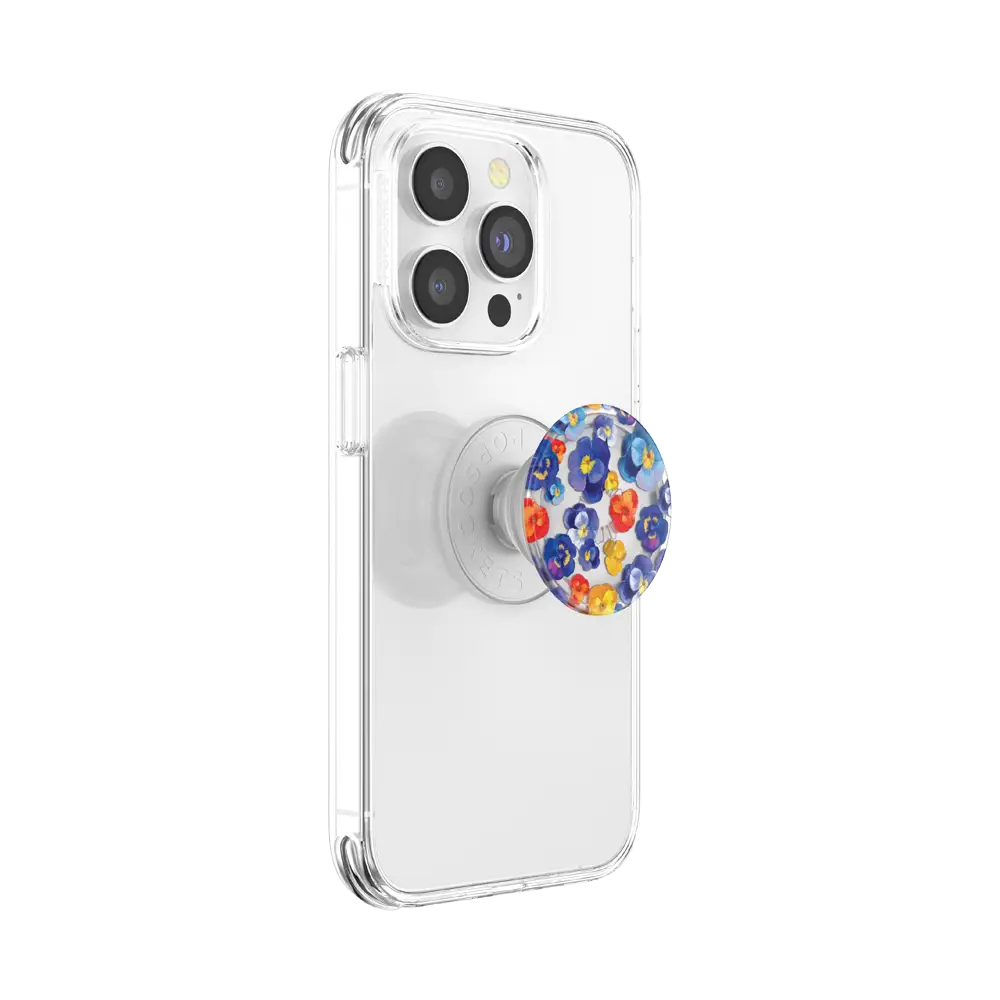 PopSockets Plant-Based Phone Grip - Pansy Raid