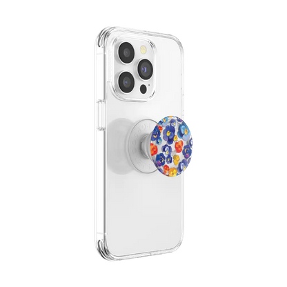 PopSockets Plant-Based Phone Grip - Pansy Raid