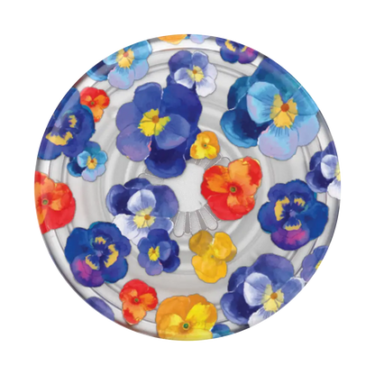 PopSockets Plant-Based Phone Grip - Pansy Raid