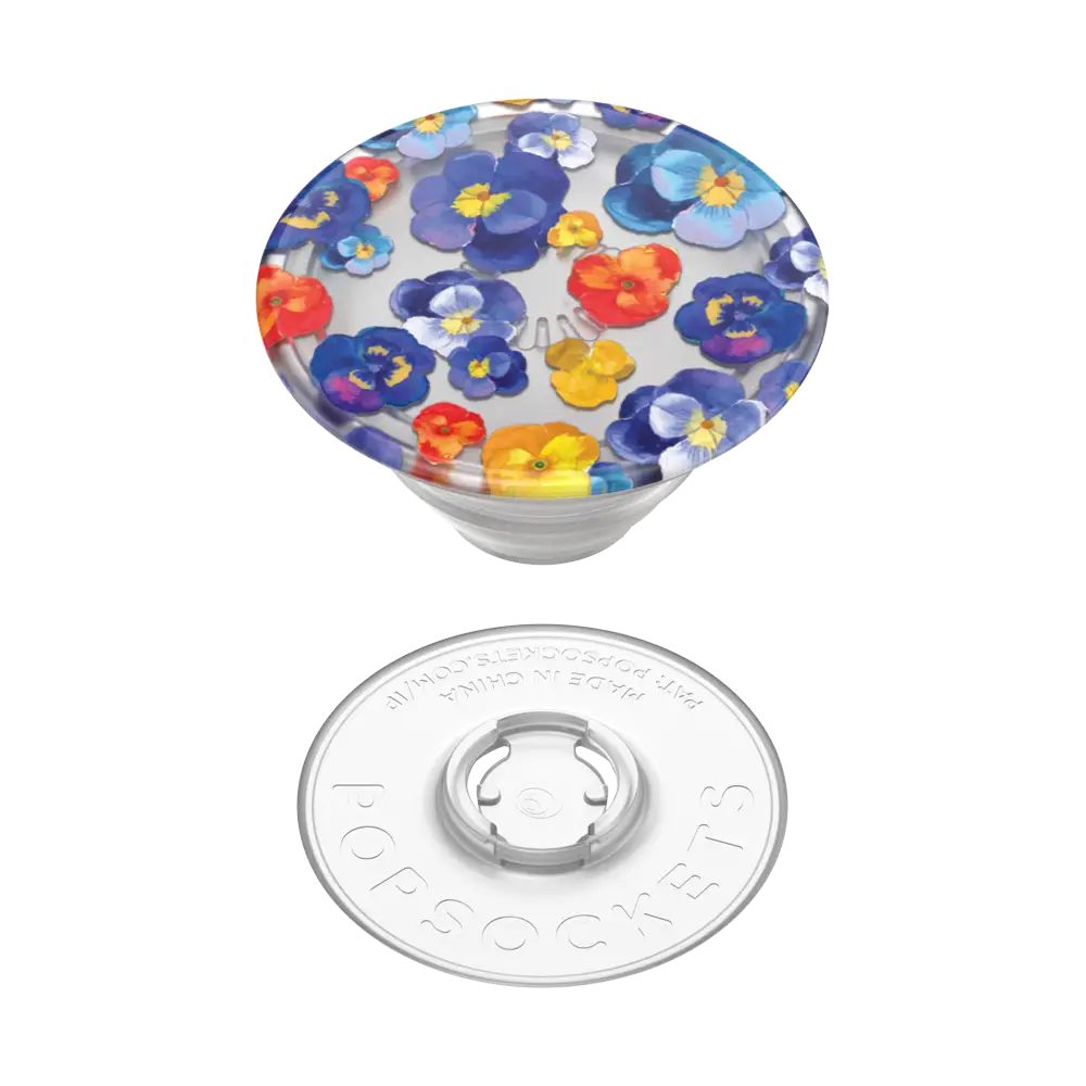 PopSockets Plant-Based Phone Grip - Pansy Raid